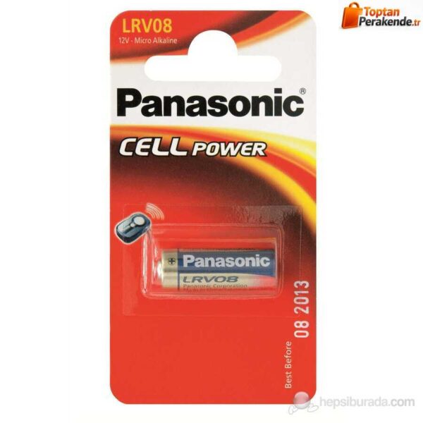 Panasonic Micro Alkaline Pil LRV08L/1BE 12V PİL
